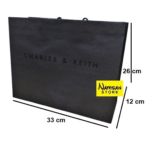 

Paper bag Charles & Keith C&K CK medium tas hampers kado hadiah
