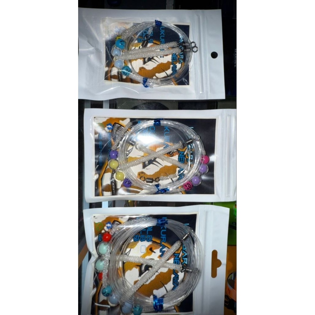 LINGGARA 2 RANGKAI MATA PANCING 40,60 &80 LB