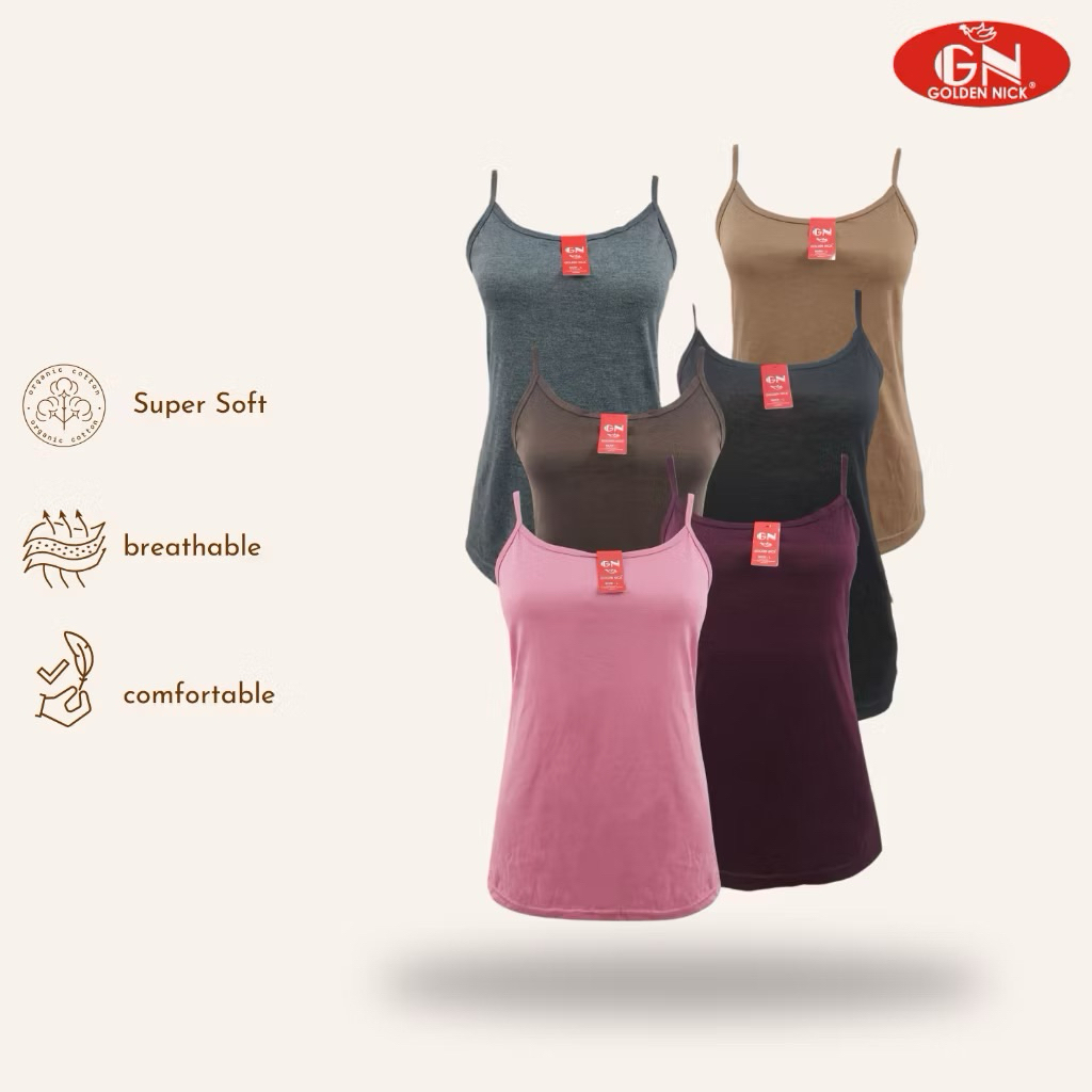 Tanktop Golden Nick SA50 | Tanktop Golden Nick Tali Kecil