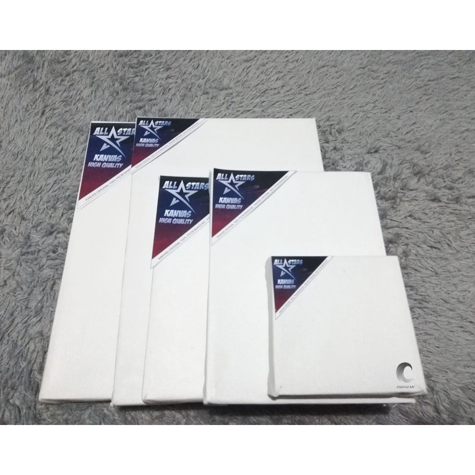 

KODE C3E Kanvas Lukis 4 X 6 Stretched Canvas Medium Texture