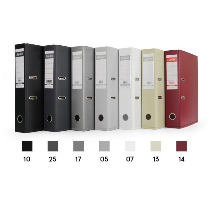 

KODE I84F BANTEX ORDNER A4 7 CM WARNA NEUTRAL 145 PCS