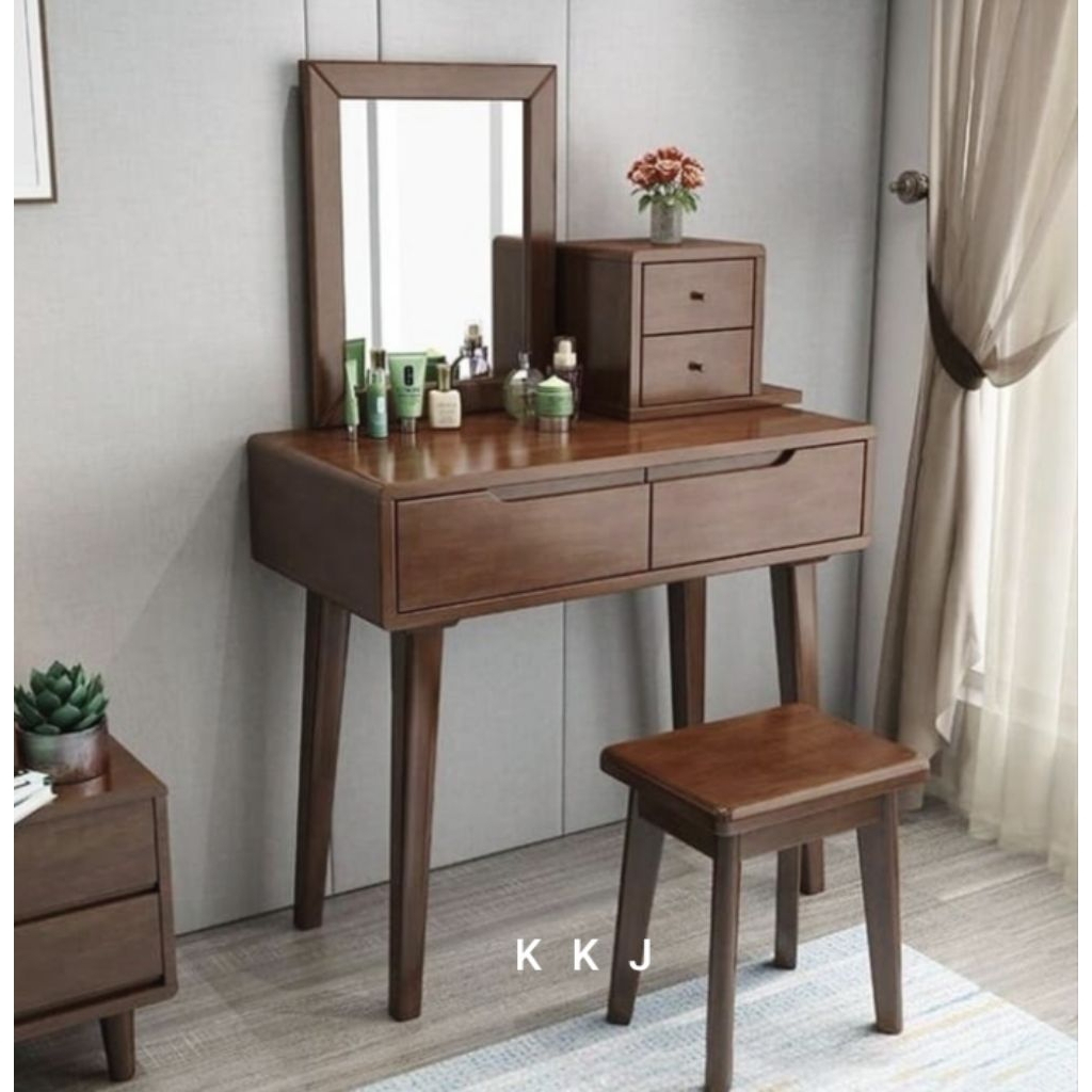 Meja rias//Tolet minimalis kayu jati