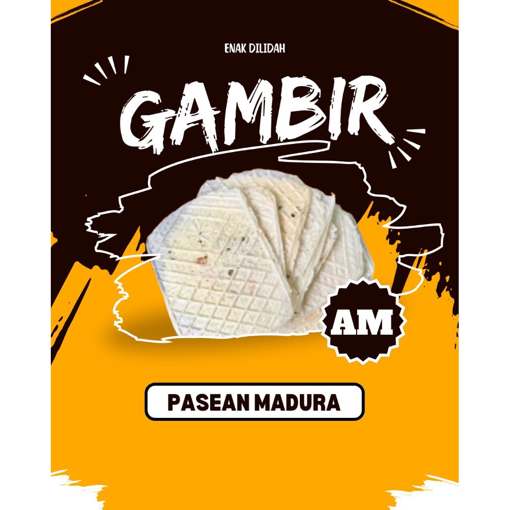 

Gambir Khas pasean madura isi 45 lembar