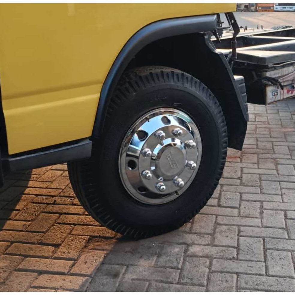 KODE K85E Wildop Truk Ring 16 SR Pariwisata Plat Crom 1Set