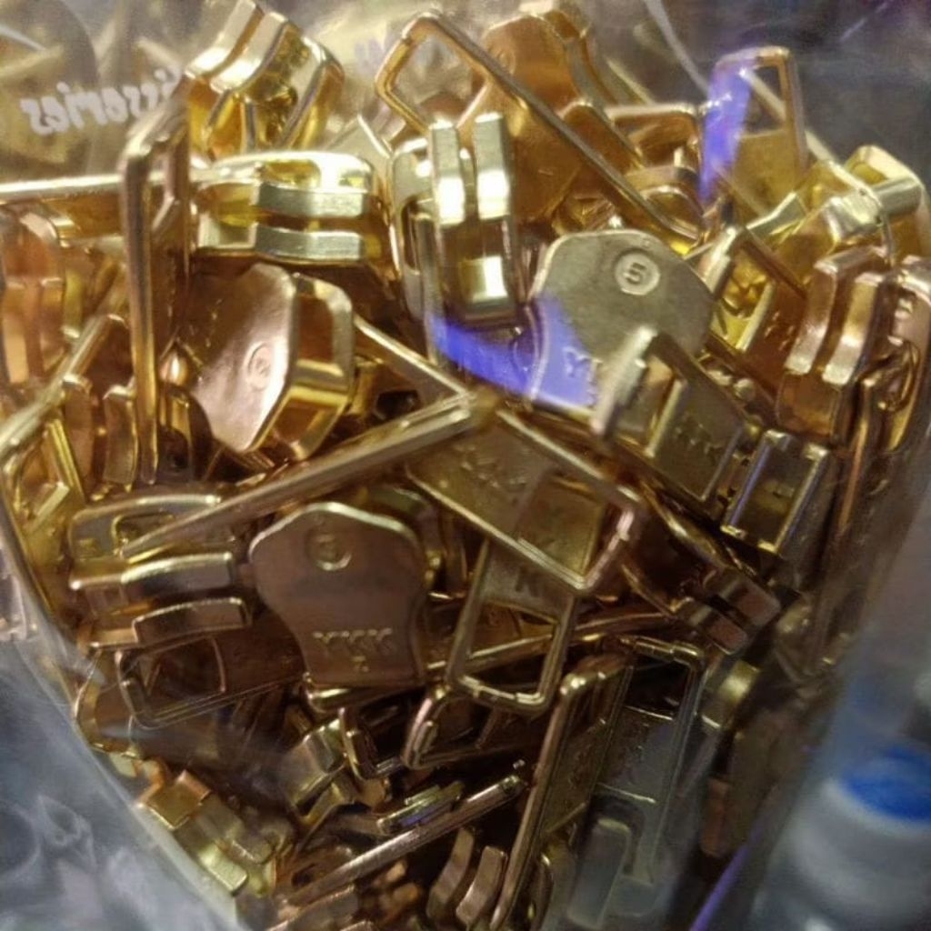 Kepala Resleting YKK 5 / 8 / Jaket / Meteran