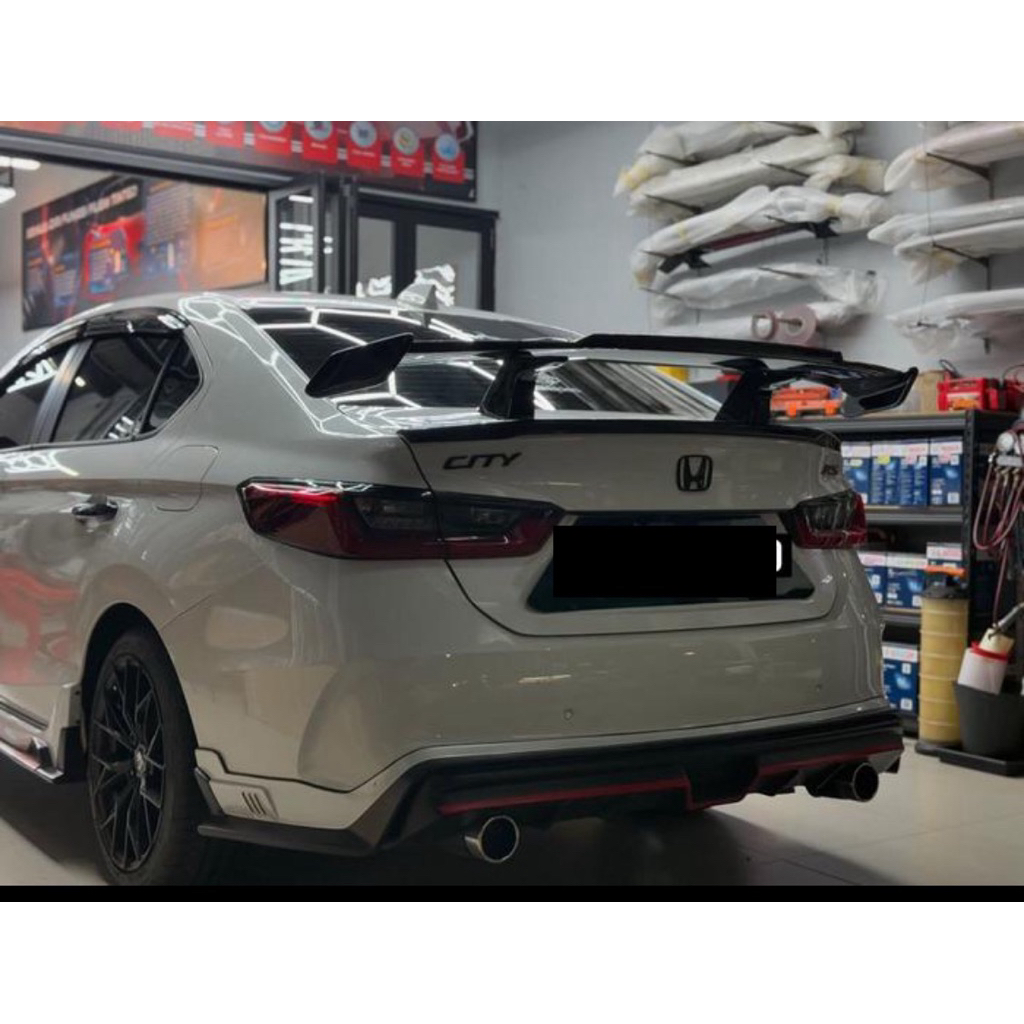 Wing Spoiler Honda City Sedan M Performance Plastik ABS