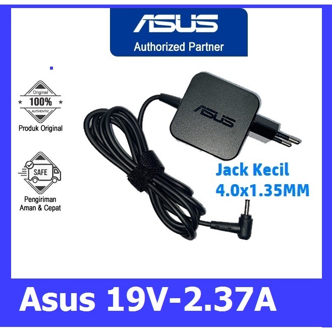 Adaptor Cas Charger Asus Vivobook M413 M413D M413DA M413I M413IA 19V-2.37A DC 4.0x1.35mm ORIGINAL