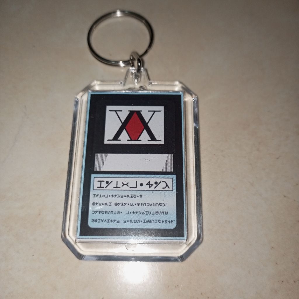 gantungan kunci lisensi haunter x hunter