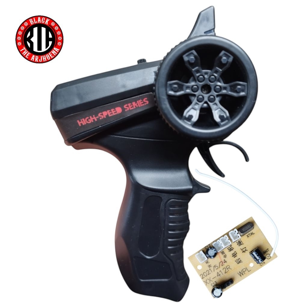 Remote Dan Receiver RC Full Proposional RX TX Remote Control Universal Model WPL XX-412R