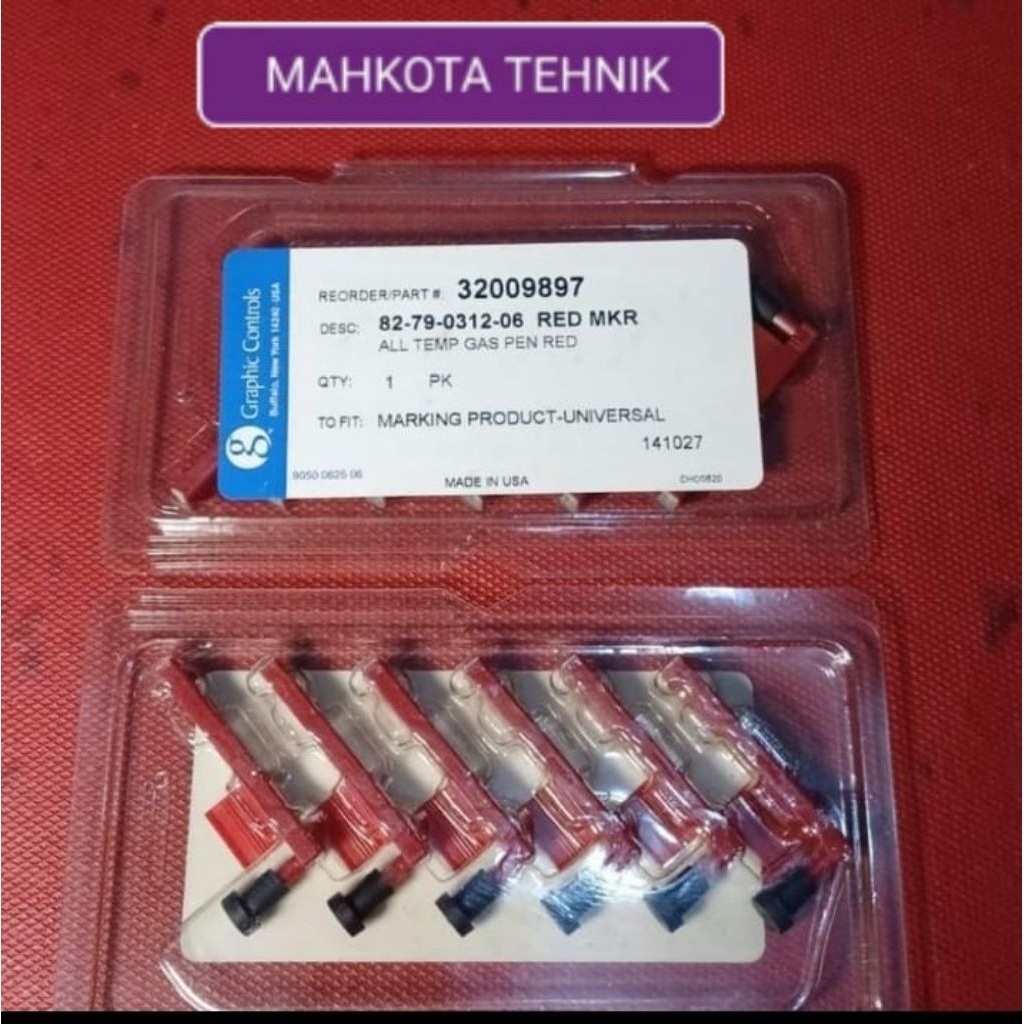 

Rekomendasi Disposable Pen Red Marker, Barton Chart Paper Recorder 82-79-0312-06