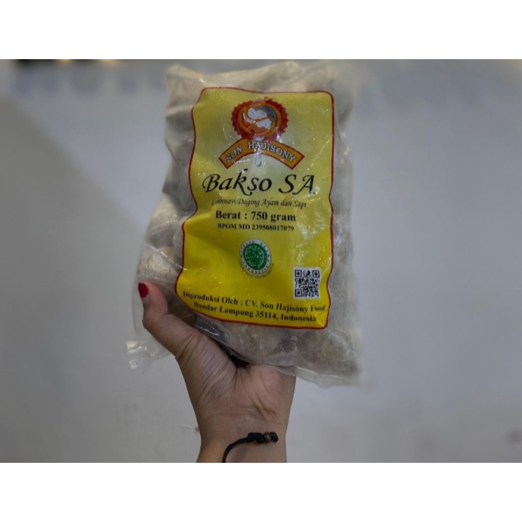 

BAKSO SONI SA (DAGING AYAM) 750gram + BUMBU