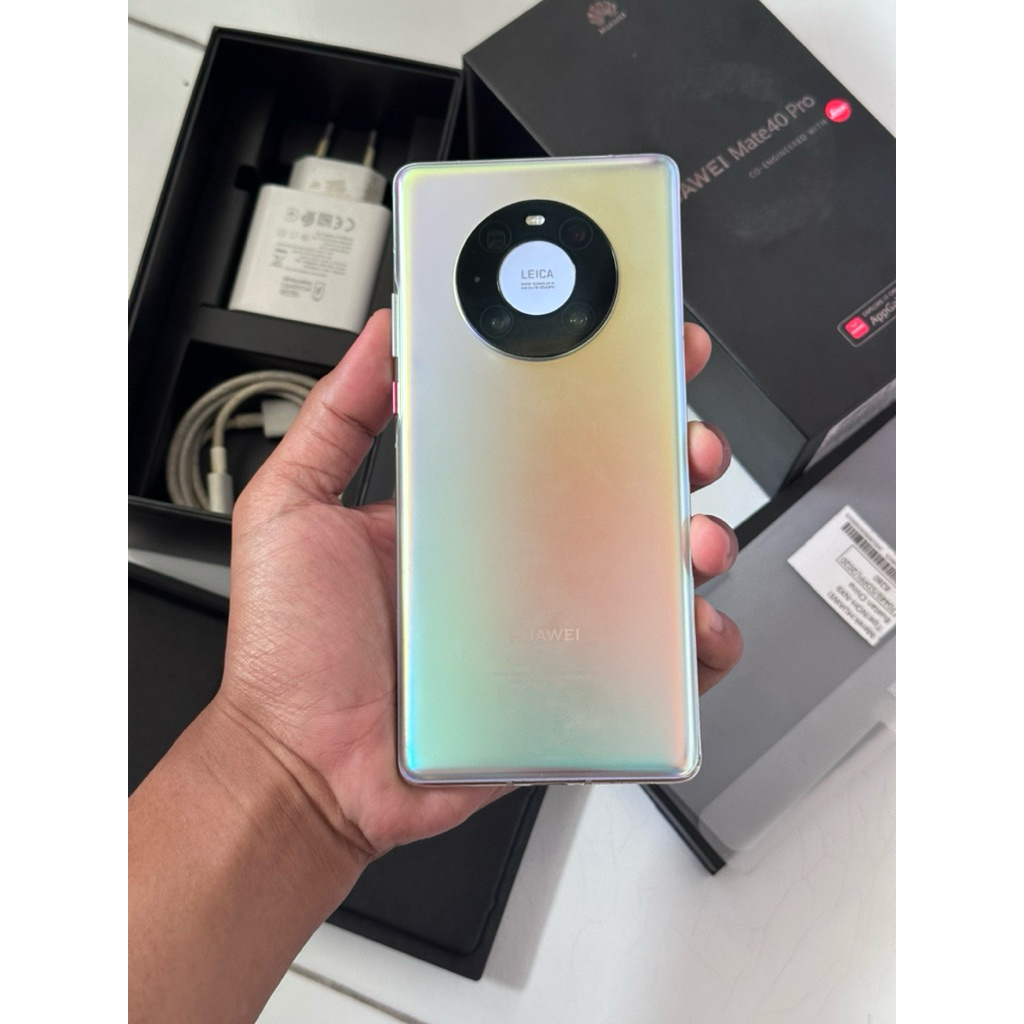 huawei mate 40 pro 8/256 second garansi resmi