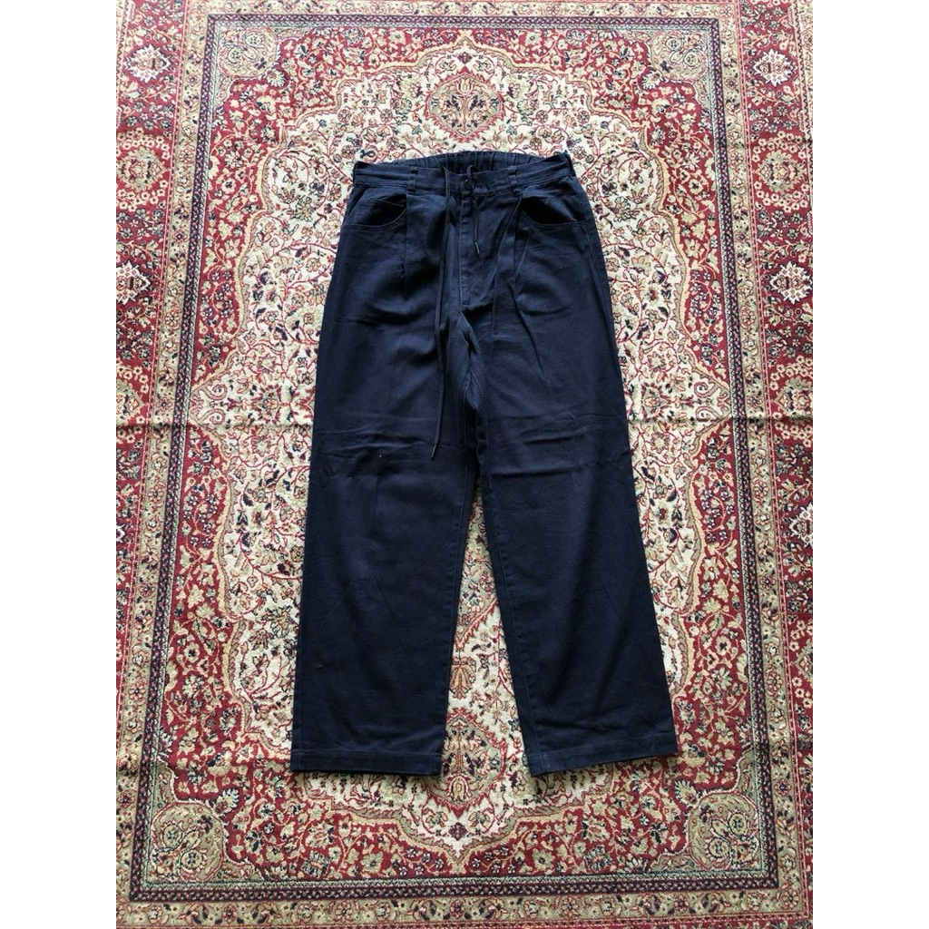Celana Wego denim wide pants HF985