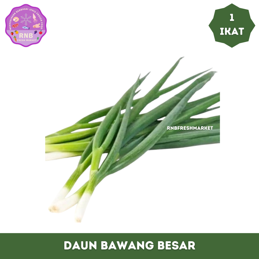 

Daun Bawang Besar Fresh 1 Ikat