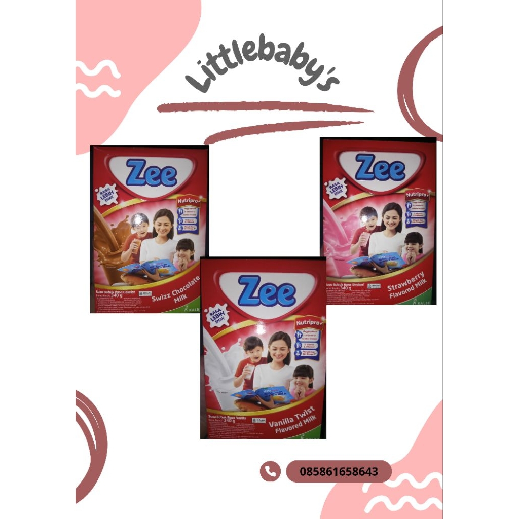 

susu zee /susu pertumbuhan anak 3-12 tahun