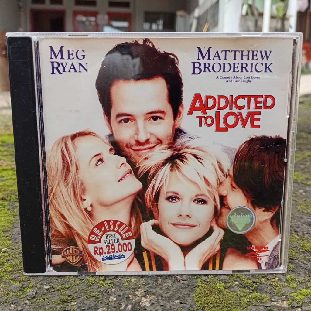 VCD Addicted to Love Meg Ryan (1997) Teks Indonesia Original Warner Bros VideoCD
