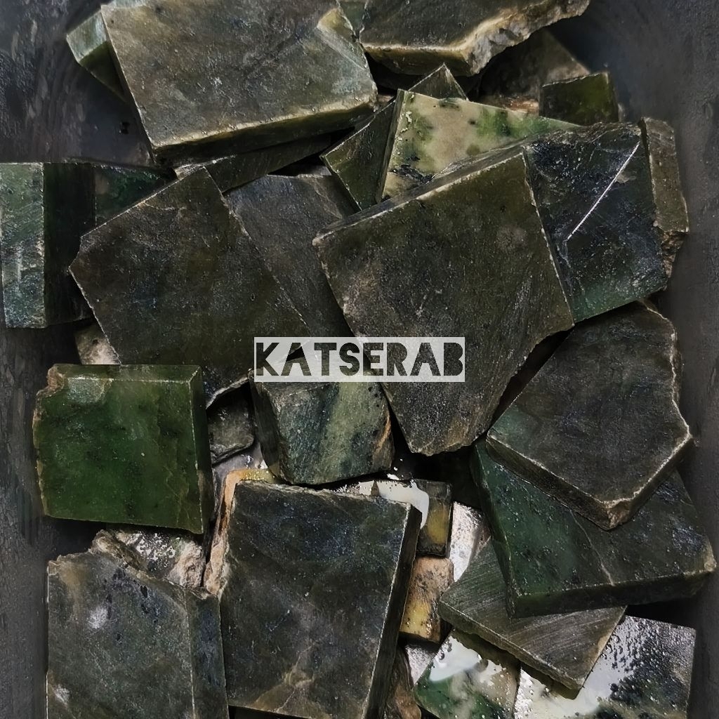 Batu Akik Giok Aceh / Bahan Akik Giok Aceh / Batu Akik Nephrite Jade Giok Aceh / Natural Giok Aceh N