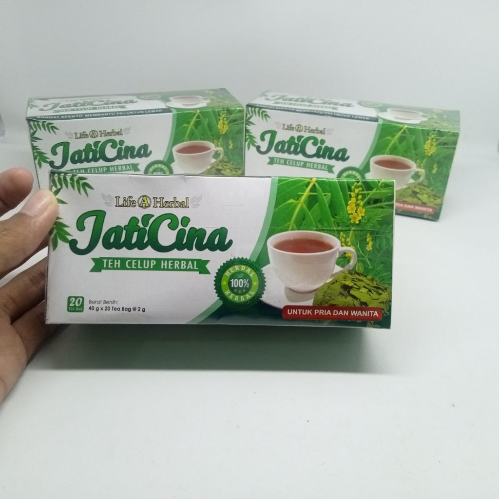 

Teh Jati Cina Celup Isi 20 Tea Bag - Minuman Herbal Pelangsing Alami / Teh Detoks Murah Organik