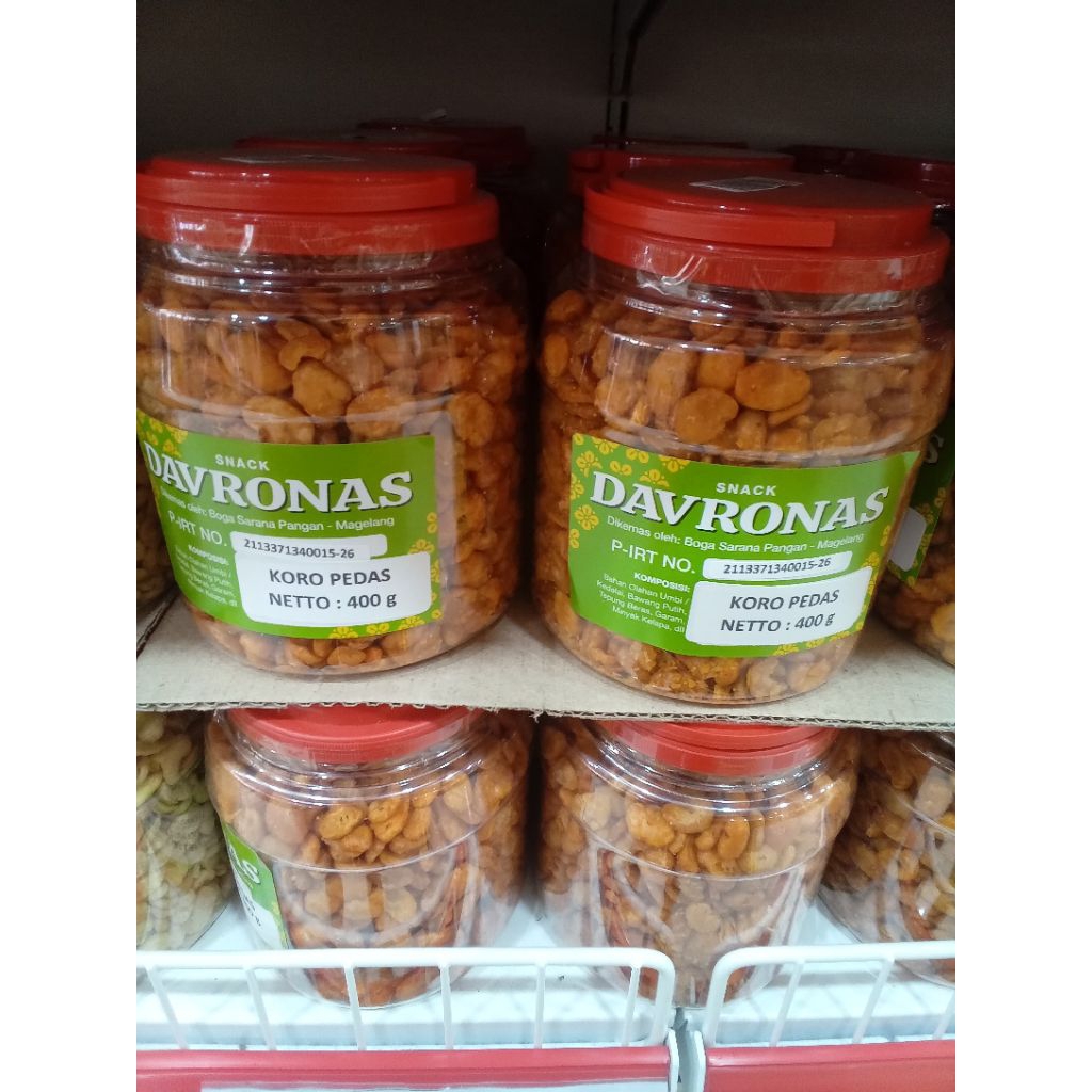 

Kacang Koro Pedas Toples
