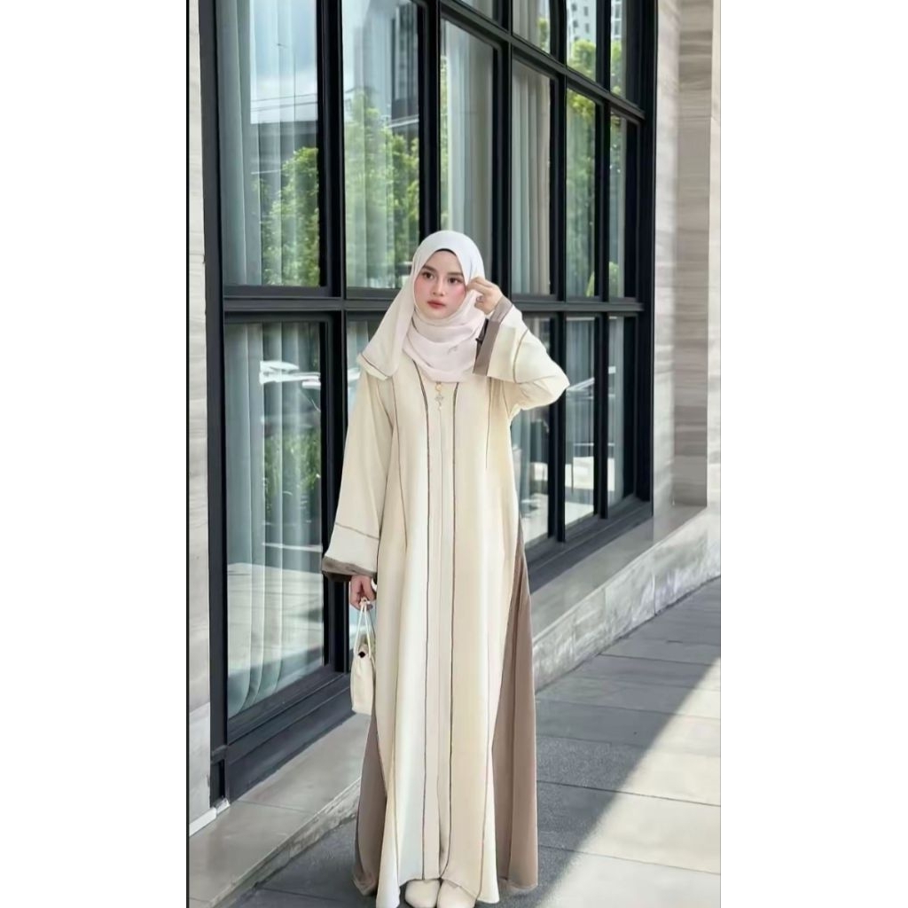 abaya ori saudi+pashmina/abaya mekkah/abaya asli Saudi Arabia/abaya import mekkah/abaya Dubai/abaya 