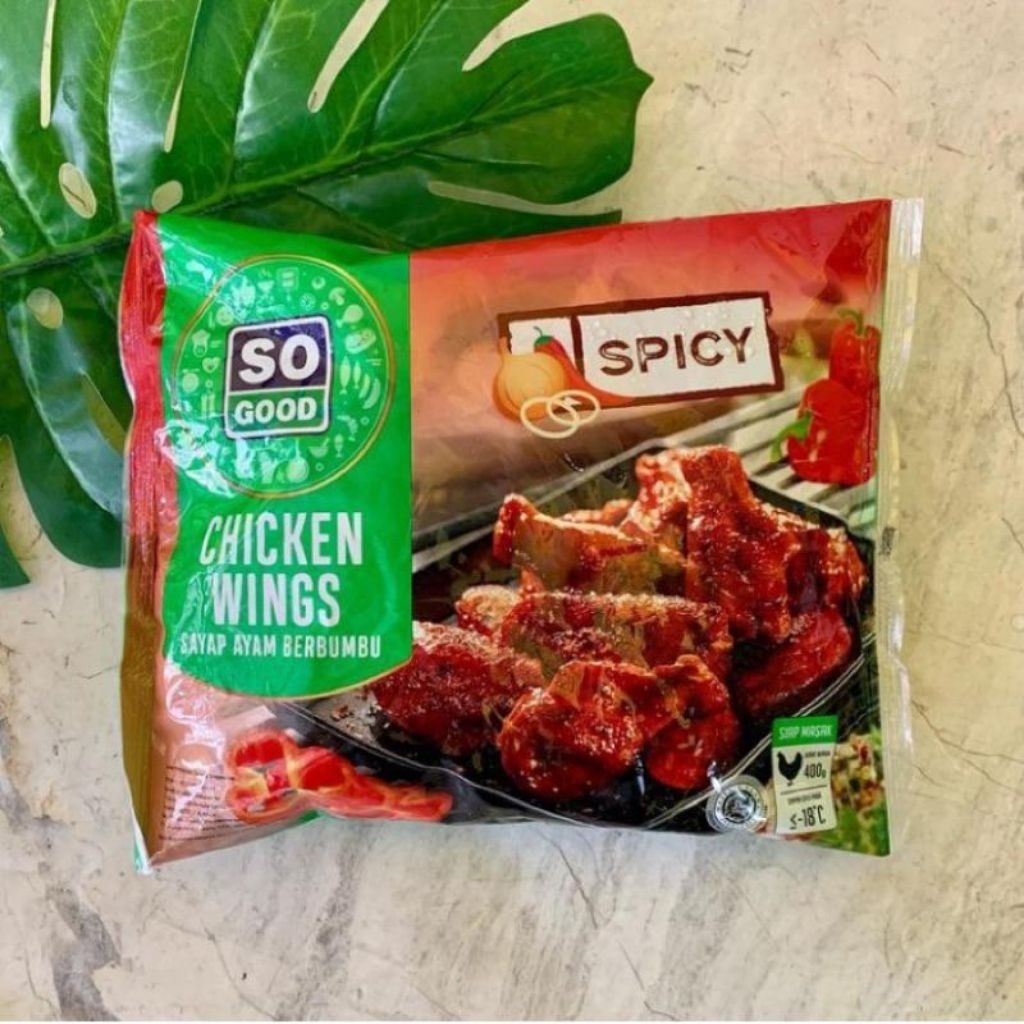 

SO GOOD Spicy Chicken Wing 400gr
