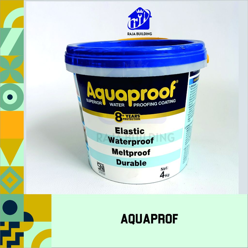 AQUAPROOF 4 KG /ANTI REMBES AQUAPROOF/AQUAPROOF ANTI BOCOR/CAT PELAPIS ANTI BOCOR