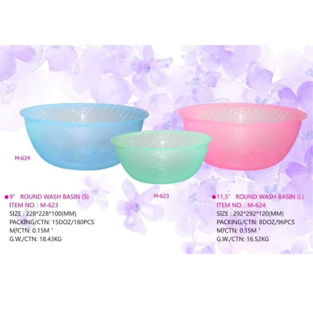 Baskom air plastik / baskom plastik / wash basin plastik / baskom besar