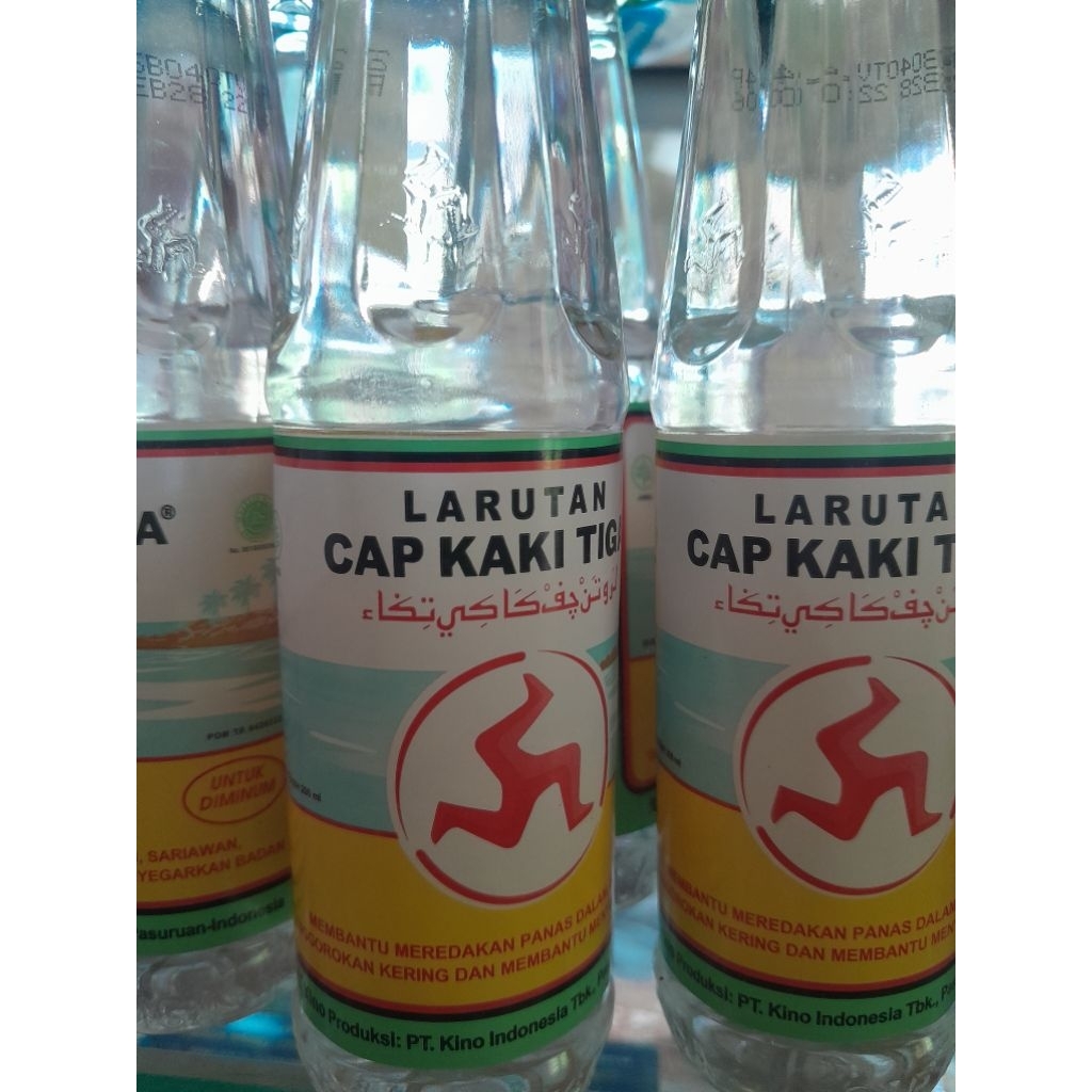 

LARUTAN CAP KAKI TIGA 200ML/6PCS IKAT