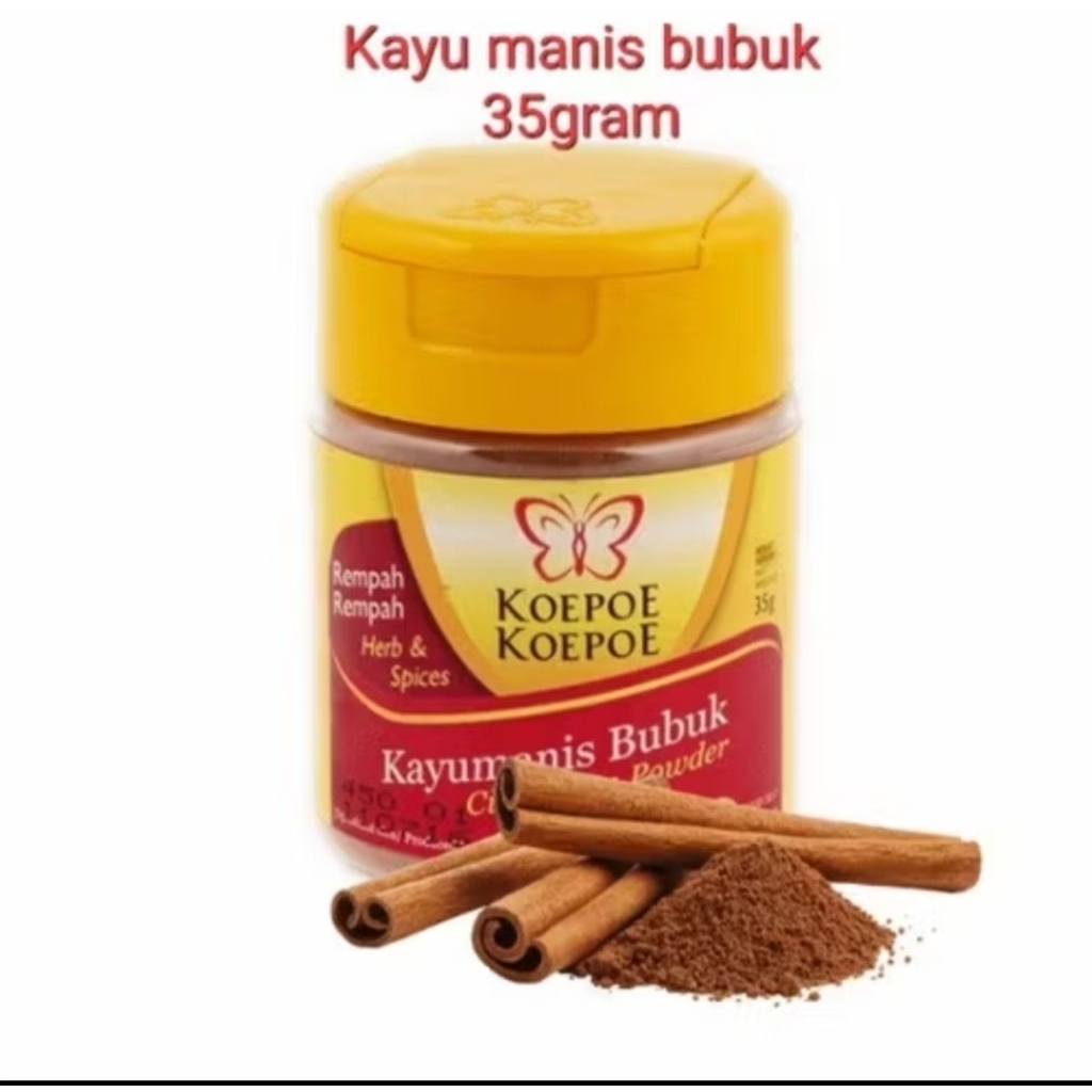 

Koepoe koepoe Kayu Manis Bubuk 35 gram