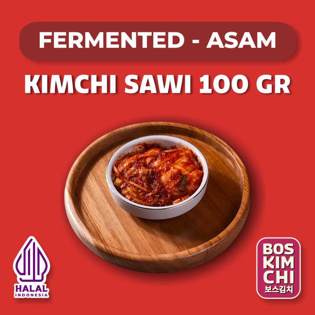 

Kimchi Sawi 100 gr Asam | Boskimchi | Baechu Kimchi Fermented