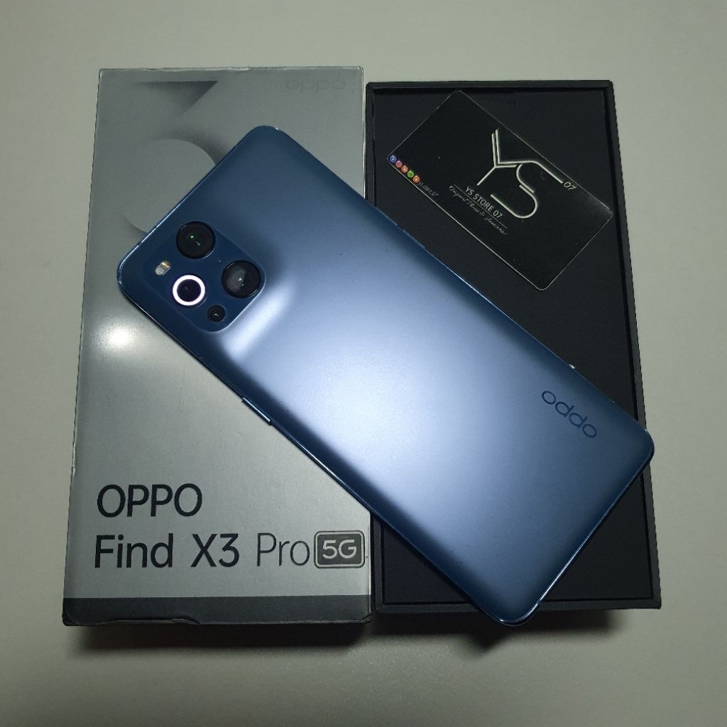 Oppo Find X3 Pro 5G Second Resmi Indonesia 12GB/256GB.