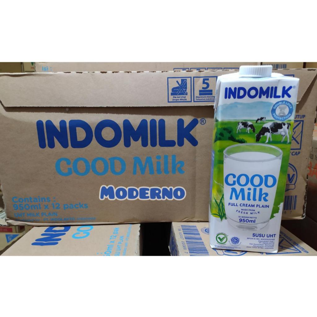 

Indomilk UHT Full Cream 950ml perkarton isi 12 [khusus EXPEDISI]