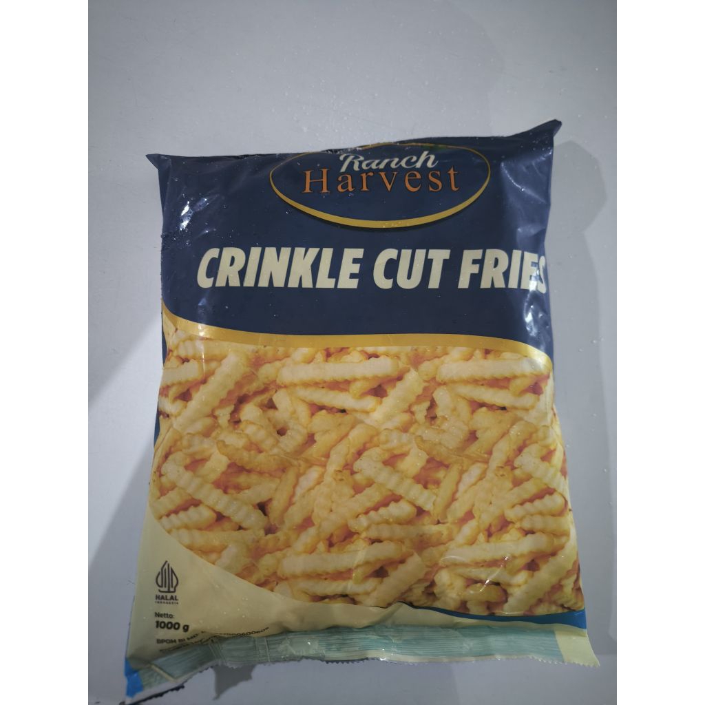 

kentang crincle cut ranch harvest 1kg