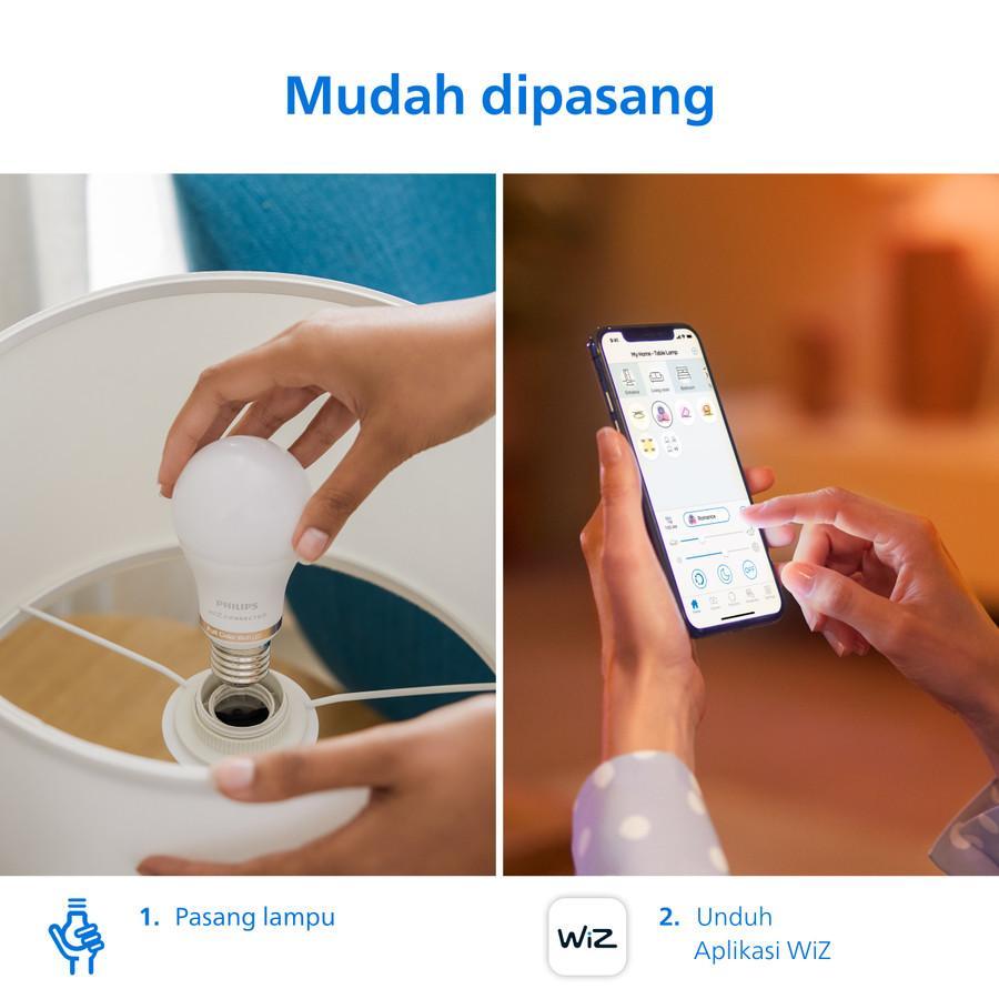 Philips Lampu Smart WiFi LED 9W WIZ
