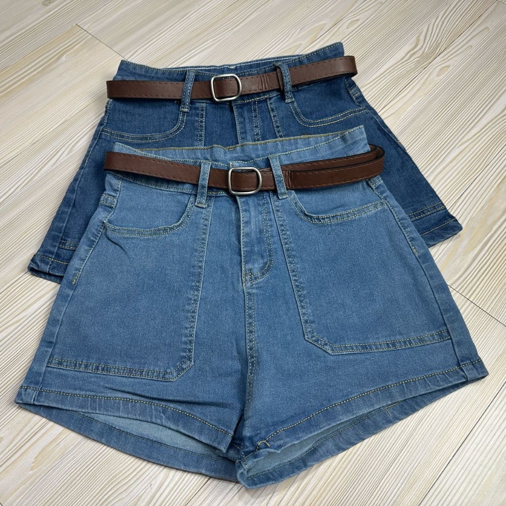 Celana Hotpants Jeans Pendek Wanita Highwaist Premium Korean Style C17