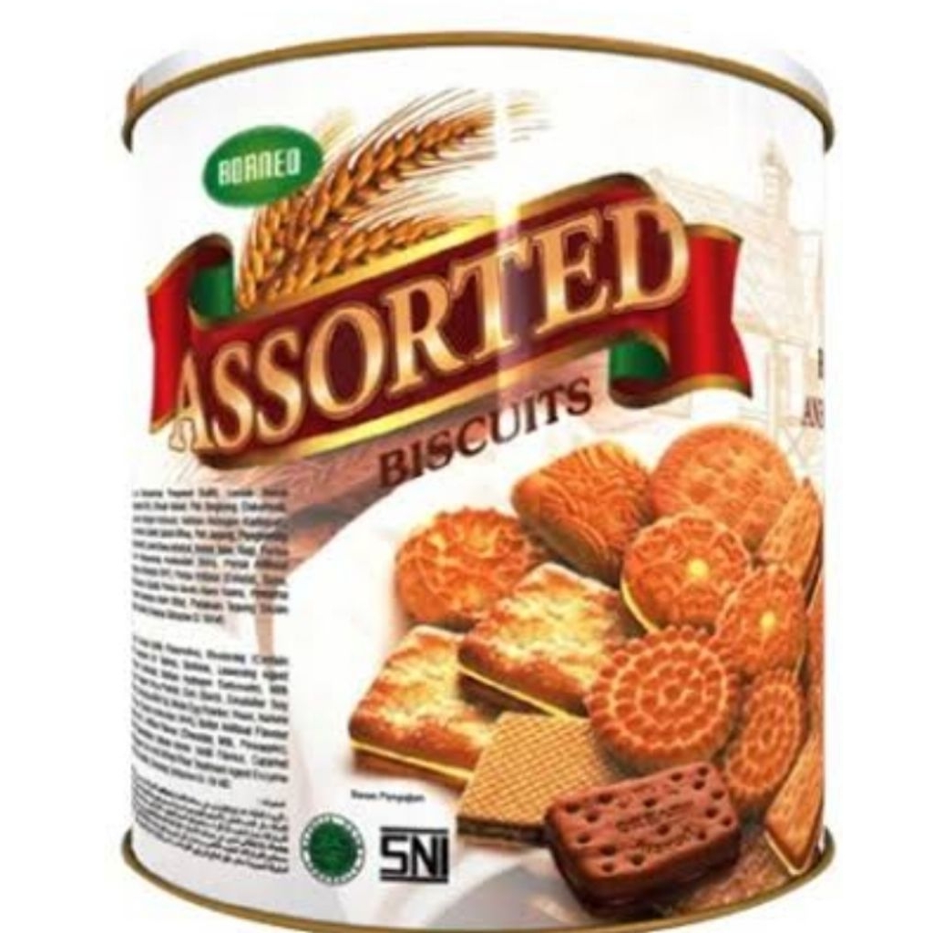 

Borneo Assorted Biskuit Kaleng 350 gram