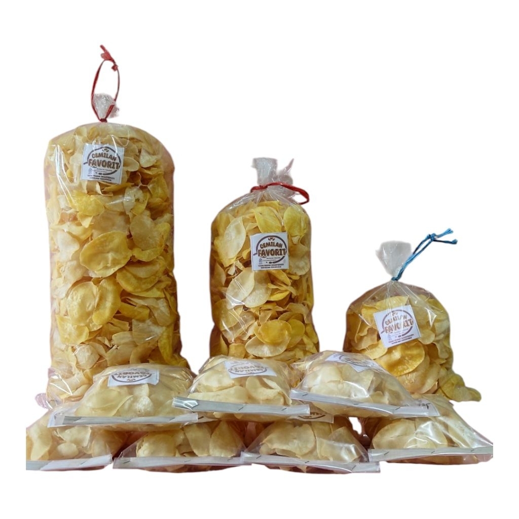 

Kripik Singkong Keripik Singkong Rasa Asin Gurih Renyah Nikmat Lezat
