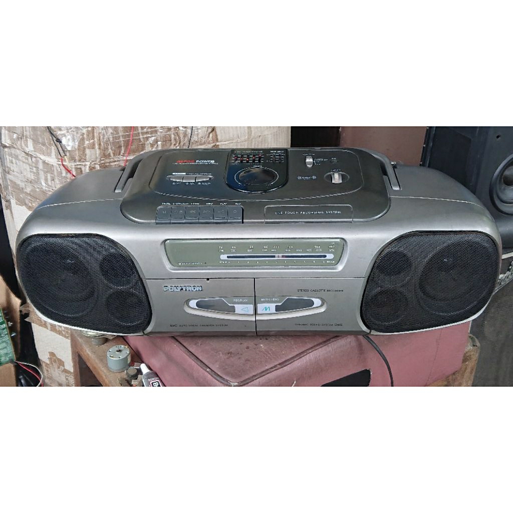 Compo POLYTRON KAPSUL MEGA POWER (modif Bluetooth, tape dan Radio)