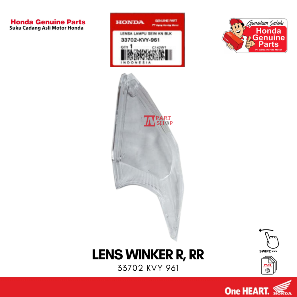 Mika Sein Kanan Belakang (Lens Winker R RR) – BeAT Karbu / 33702-KVY-961