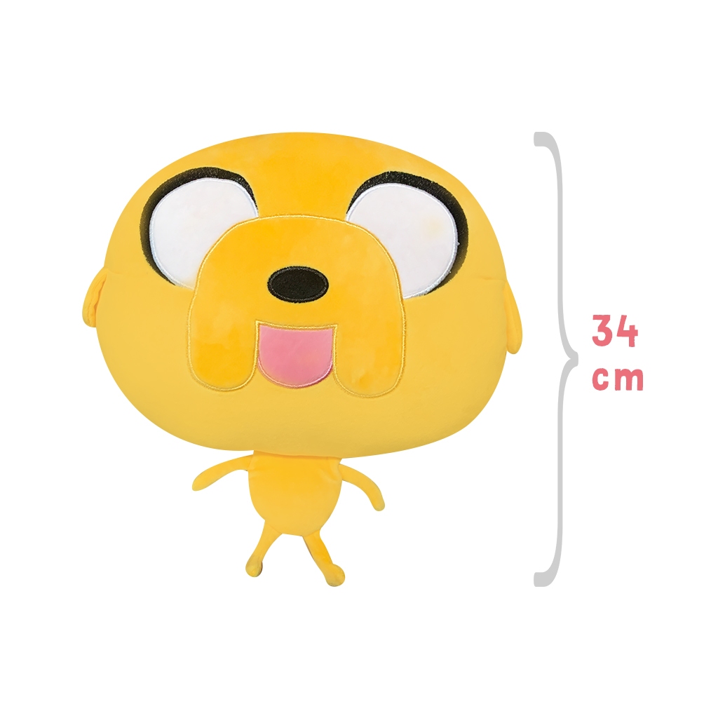 Boneka Jake the Dog Adventure Time - Boneka Karakter Cartoon, Hadiah Penggemar Adventure Time