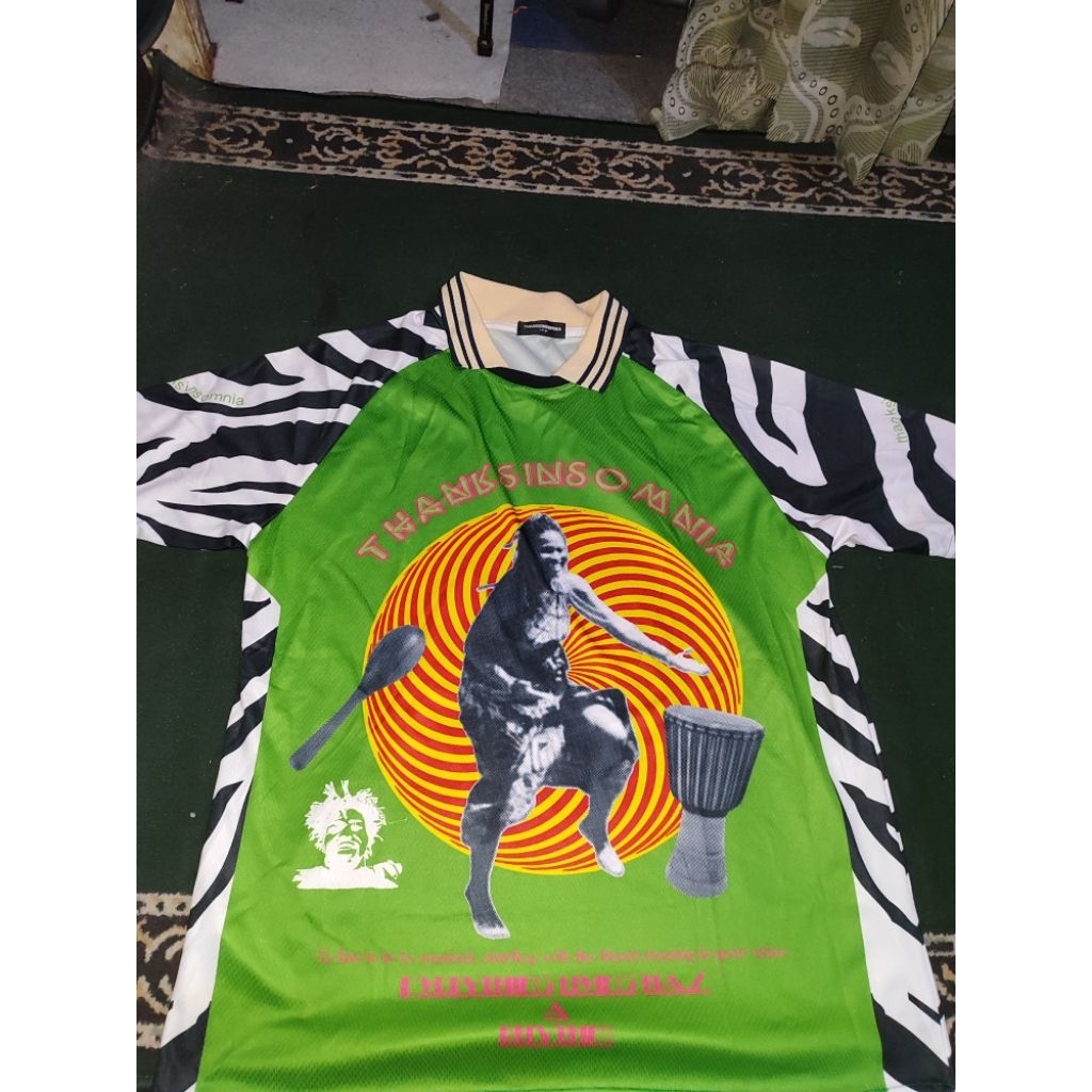 THANKSINSOMNIA JERSEY ZEBRA, SIZE L