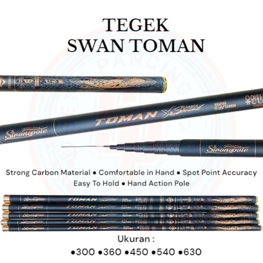 JORAN POLE/TEGEK SWAN TOMAN 630CM