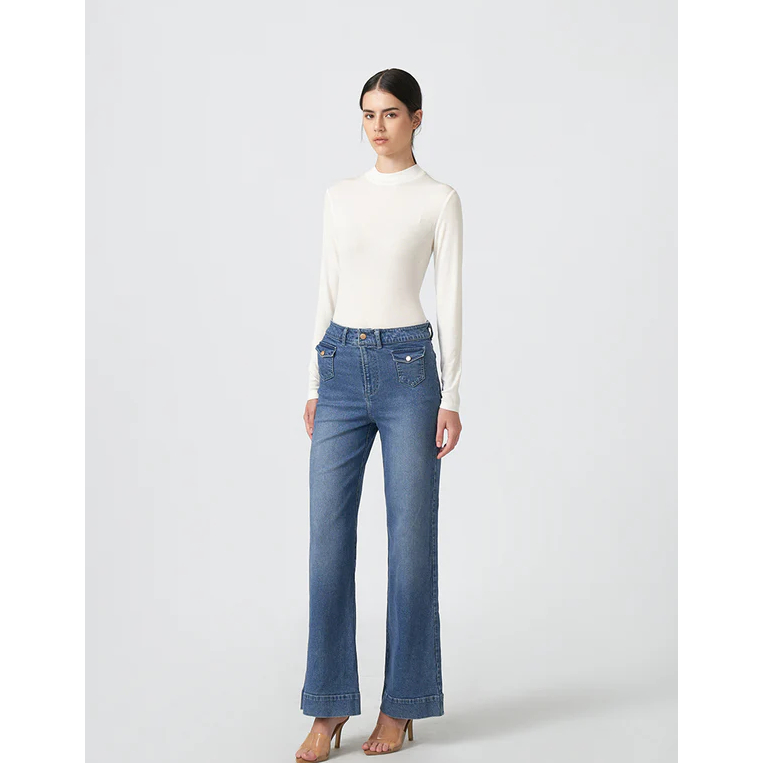 preloved Duma Official MMEHUILLET FOR DUMA - Baram Pants | Denim Blue Rp 750,000