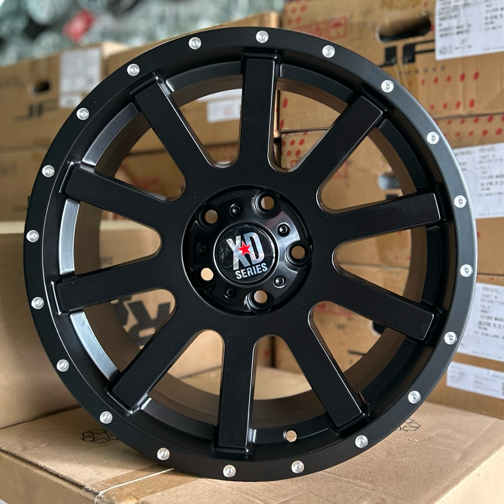 Velg XD Series Ring 17 Lebar 8 Pcd 5x114.3 Et 35 Warna Satin Black | Velg Offroad | Offroad | Velg M