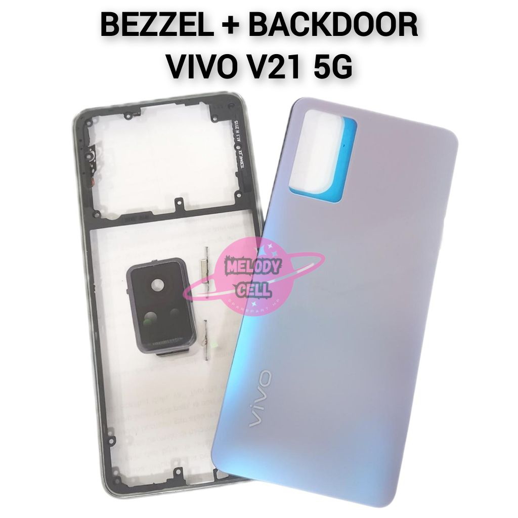 BEZZEL TULANG TENGAH VIVO V21 5G FULLSET TERLARIS NEW