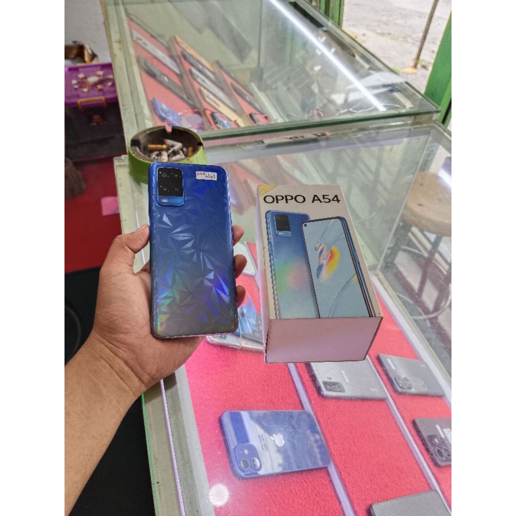 (SECOND) Oppo A54 ram 6/128 Fullset Segel