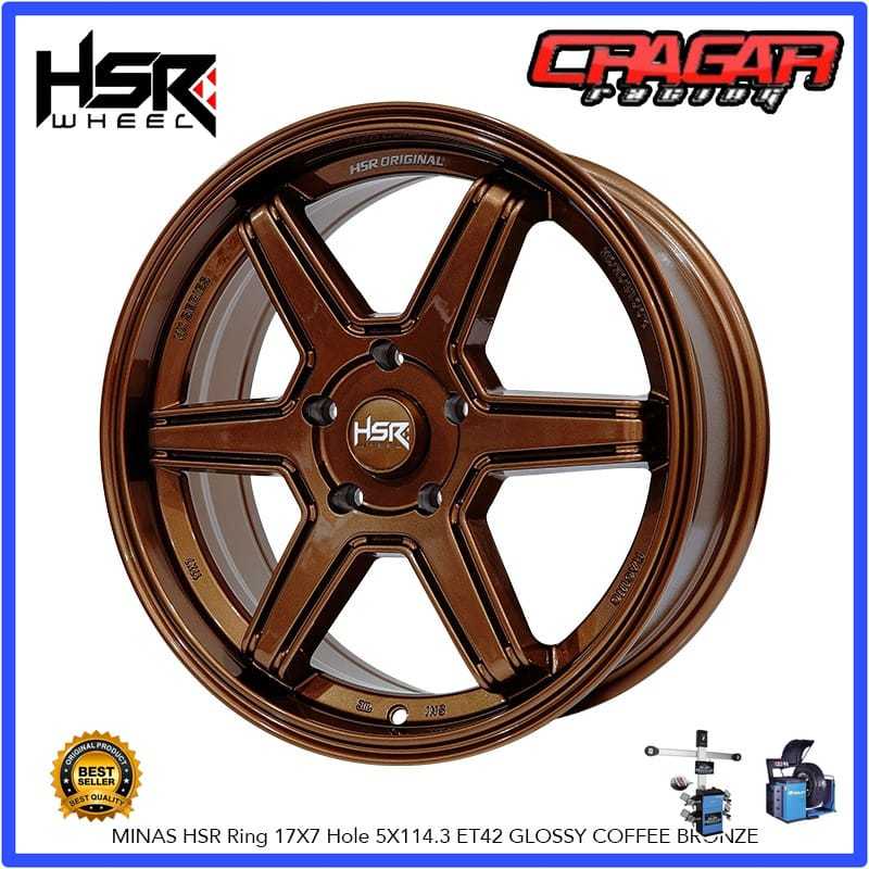 PROMO Velg Mobil Suzuki Ertiga R17 Hsr Minas Lubang 5 Buat Innova Brv Xl7 Grandmax Luxio New Carry