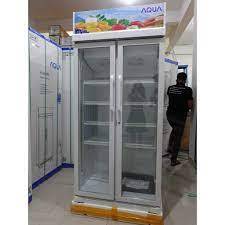 SHOWCASE 2 PINTU AQUA AQB-568 455 LITER AQB 568 Low Watt Low Volt