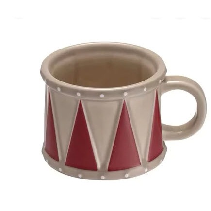 Mini Mug Starbucks Drum Holiday 3oz Espresso Demi Mug