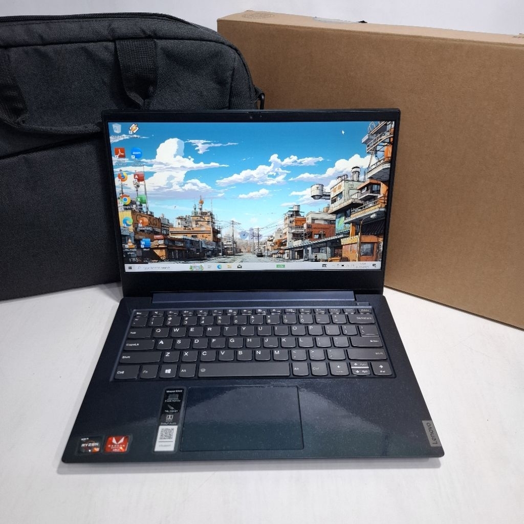 Laptop Lenovo Ideapad S340 Amd Ryzen 5 3500U Ram 16gb ssd 512gb Fullset